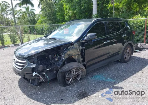 2017 Hyundai Santa Fe Sport 2.4L из США, поврежденный, VIN 5NMZU3LB3HH026498